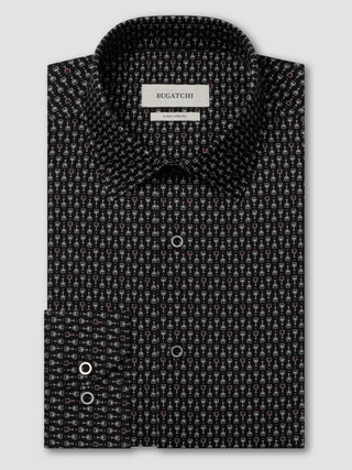 Bugatchi - James - Chemise manches longues coupes de vin OoohCotton®