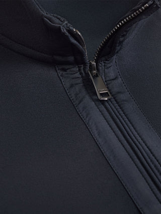 Bugatchi - Soft Touch zip collar sweater