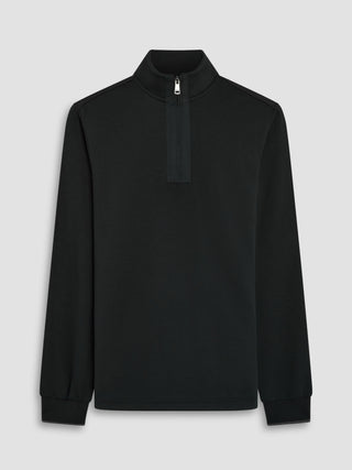 Bugatchi - Soft Touch zip collar sweater