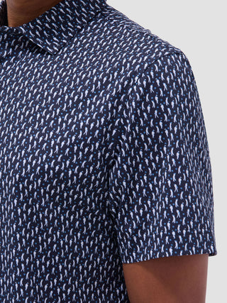 Bugatchi - Victor - Short Sleeve Golf Polo OOOHCOTTON©