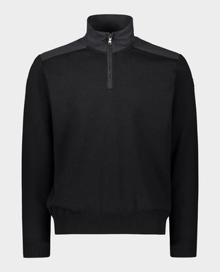 Paul & Shark - Col zip de laine avec appliqués de nylon - LE CAPITAINE D'A BORD