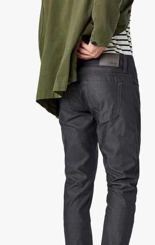 34 heritage - Cool Antracite Reversed Twill - LE CAPITAINE D'A BORD