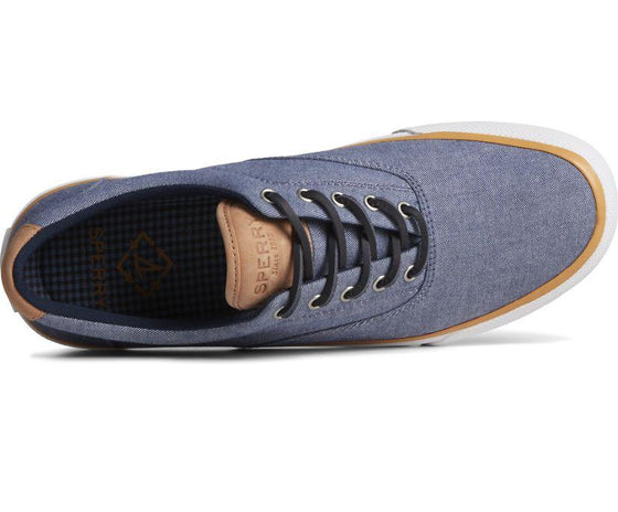 Sperry - Men's Striper II CVO SeaCycled Sneaker - Navy - LE CAPITAINE D'A BORD