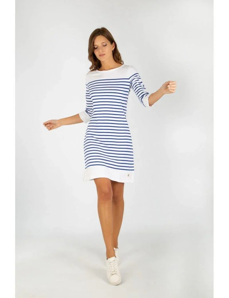 Robe Armor Lux Heritage Île Tudy - Rayée Multicolore Taille L - Neuf Avec étiquette