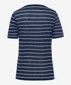 BRAX - Colletta - T-shirt rayé de lin - LE CAPITAINE D'A BORD