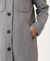BRAX - Lisbon - Manteau de laine pour femme - LE CAPITAINE D'A BORD