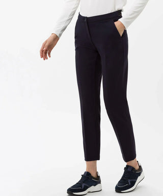 BRAX - Maron - Pantalon de Pull On Slim Fit - LE CAPITAINE D'A BORD