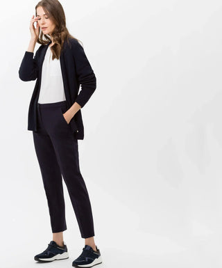 BRAX - Maron - Pantalon de Pull On Slim Fit - LE CAPITAINE D'A BORD