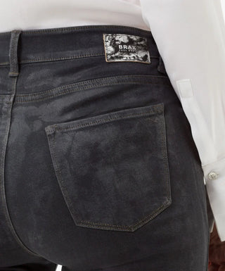 BRAX - Shakira - Pantalon de coton enduit Fashion Sensation - LE CAPITAINE D'A BORD