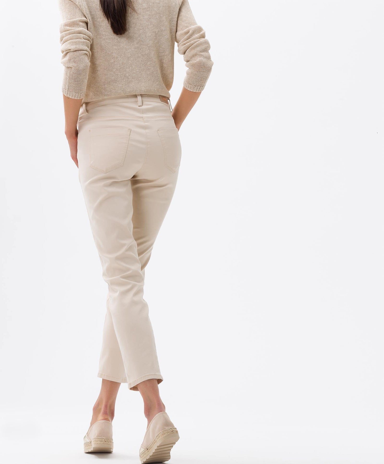 Pantalon Large Femme Taille Haute En Lin Et Coton – Jogger Décontracté Été Respirant Avec Poches Et Cordon