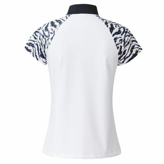 Daily Sports - Lens Cap Sleeve Zip Neck Polo Shirt - LE CAPITAINE D'A BORD