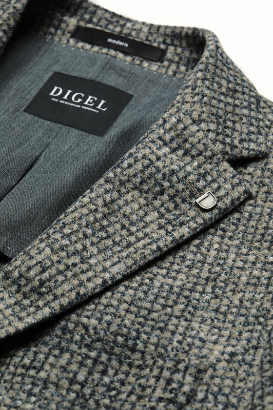 Digel - Edward - Veston Modern Fit de jersey - LE CAPITAINE D'A BORD