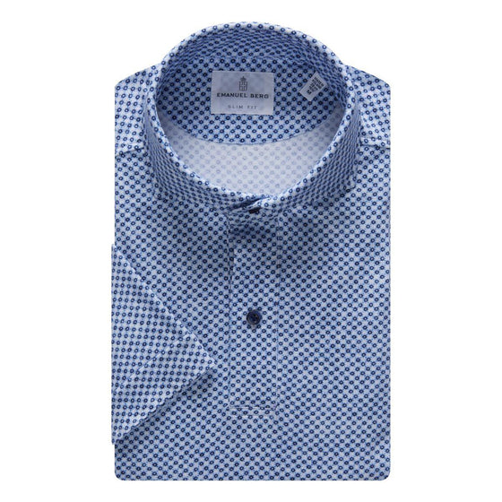 Emanuel Berg - Marselie - Polo manches courtes Premium Jersey Knit - Modern Fit - Marine - LE CAPITAINE D'A BORD
