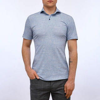 Emanuel Berg - Marselie - Polo manches courtes Premium Jersey Knit - Modern Fit - Marine - LE CAPITAINE D'A BORD