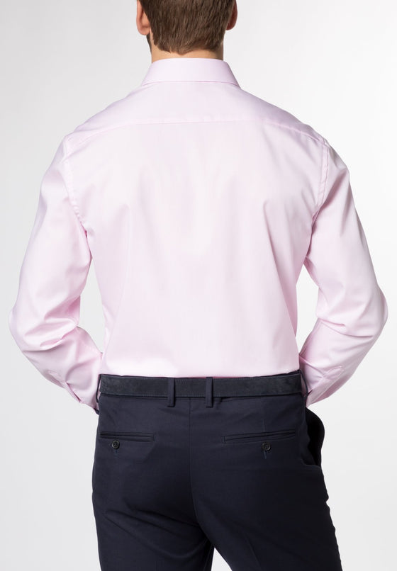 ETERNA - Chemise manches longues Modern Fit - Rose - LE CAPITAINE D'A BORD