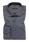 ETERNA - Chemise manches longues texture dobby Modern Fit - LE CAPITAINE D'A BORD