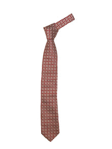  Hemley - Cravate de soie à motifs - LE CAPITAINE D'A BORD