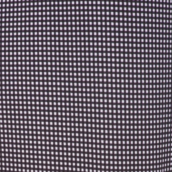 Ibkül - Essential Mini Check Long Sleeve Mock Neck - 10754 - LE CAPITAINE D'A BORD