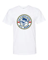 LE CAPITAINE D'A BORD - T-shirt de coton avec logo surdimensionné - LE CAPITAINE D'A BORD