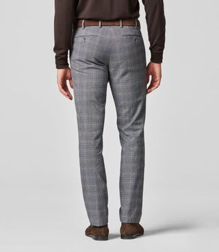 Meyer - Pantalon à carreaux coton exclusive Bonn 8579 - LE CAPITAINE D'A BORD