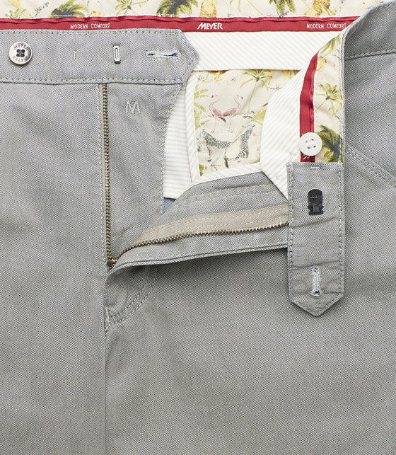 Meyer - Pantalon coton Chicago 5035 - Gris/07 - LE CAPITAINE D'A BORD