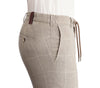 MMX - Pantalon de lin à carreaux Cervus 7321 - LE CAPITAINE D'A BORD