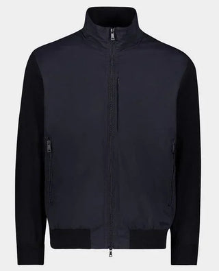 Paul & Shark - Cardigan de nylon avec manches en tricot - LE CAPITAINE D'A BORD