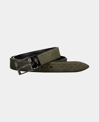 Paul & Shark - Ceinture de cuir reversible petits requins - LE CAPITAINE D'A BORD
