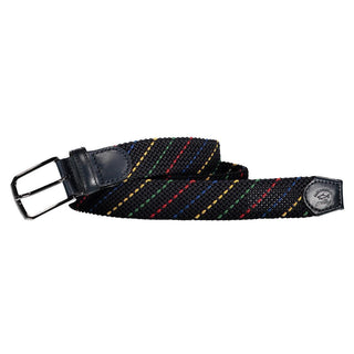 Paul & Shark - Ceinture tressée élastique multicolore - LE CAPITAINE D'A BORD