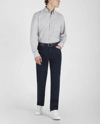 Paul & Shark - Chemise de flanelle unie - LE CAPITAINE D'A BORD