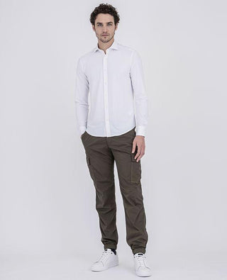 Paul & Shark - Chemise manches longues unie Performance - J Fit - LE CAPITAINE D'A BORD