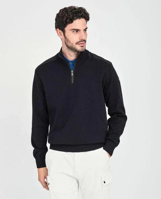 Paul & Shark - Col zip de laine Yachting (plusieurs couleurs disponibles) - LE CAPITAINE D'A BORD