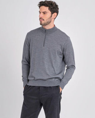 Paul & Shark - Col Zip Summer Wool - LE CAPITAINE D'A BORD