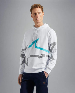 Paul & Shark - Hoody avec requin réflecteur - LE CAPITAINE D'A BORD