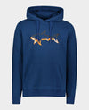 Paul & Shark - Hoody Winter Fleece avec logo requin - LE CAPITAINE D'A BORD