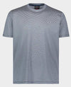 Paul & Shark - T-shirt de coton à mini-rayures - LE CAPITAINE D'A BORD