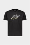 Paul & Shark - T-shirt de coton avec 3 requins - LE CAPITAINE D'A BORD
