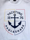 Paul & Shark - T-shirt de coton avec ancre de bateau - LE CAPITAINE D'A BORD
