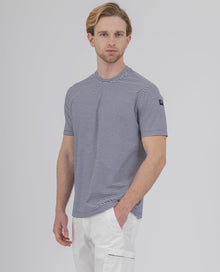  Paul & Shark - T-shirt de coton extensible à rayures - LE CAPITAINE D'A BORD