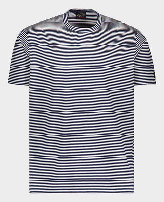 Paul & Shark - T-shirt de coton extensible à rayures - LE CAPITAINE D'A BORD