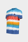 Paul & Shark - T-shirt de coton rayé Tie & Dye - LE CAPITAINE D'A BORD