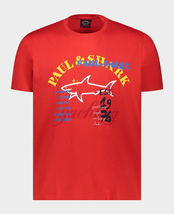 Paul & Shark - T-shirt Logo by Nick Wooster - LE CAPITAINE D'A BORD