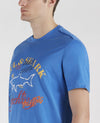 Paul & Shark - T-shirt logo Paul & Shark par Nick Wooster - LE CAPITAINE D'A BORD