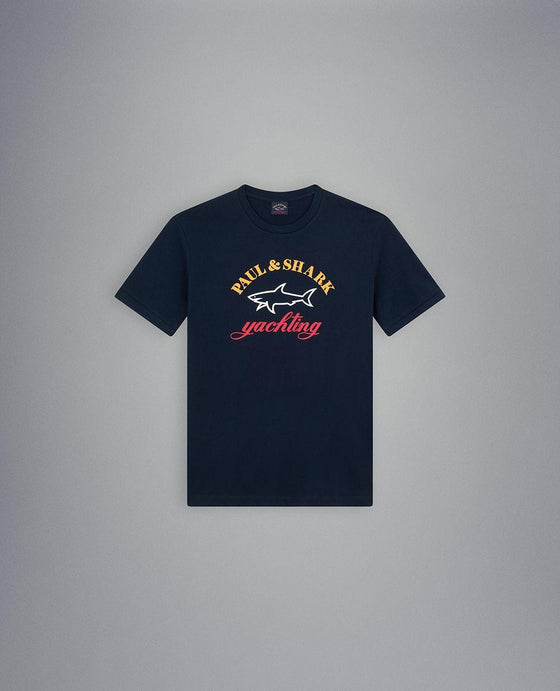 Paul & Shark - T-shirt Logo Paul & Shark (plusieurs couleurs disponibles) - LE CAPITAINE D'A BORD