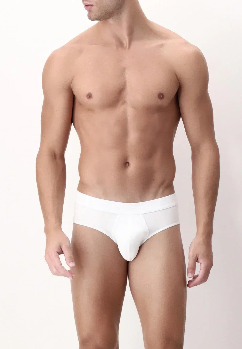 Slip Medio in Cotone elasticizzato 4Seasons - Bianco
