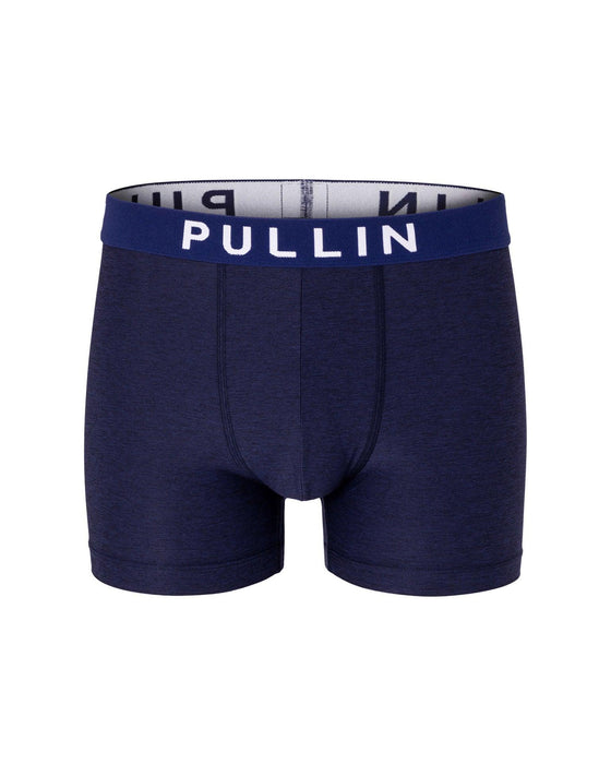 PULLIN - Boxer Master Coton Uni BLUEHEATHER21 - LE CAPITAINE D'A BORD