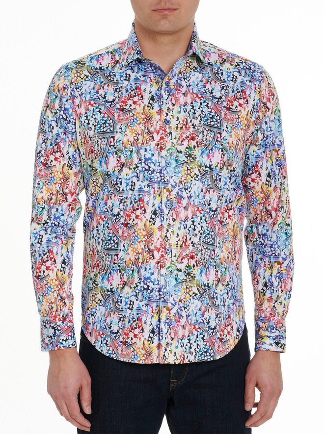 Chemise bleue 100% coton - Col français - MAXIME CLASSIC
