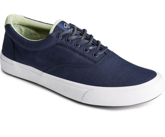 Sperry -  Men's Striper II CVO SeaCycled Sneaker - Navy - LE CAPITAINE D'A BORD