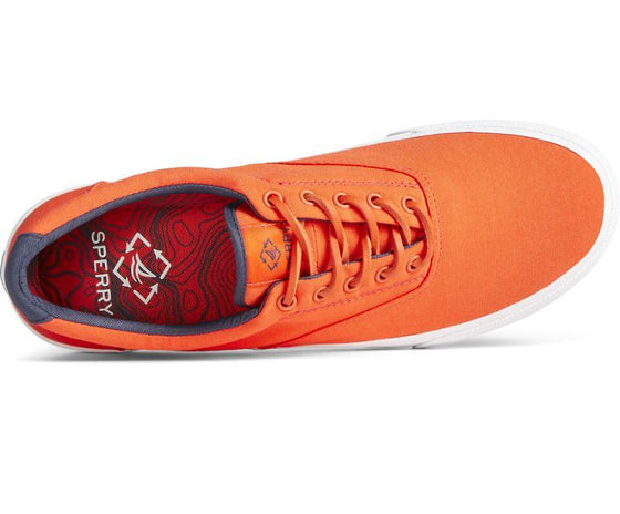 Sperry -  Men's Striper II CVO SeaCycled Sneaker - Orange - LE CAPITAINE D'A BORD