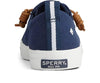 Sperry - Women's SeaCycled™ Crest Vibe Linen Sneaker - Navy - LE CAPITAINE D'A BORD